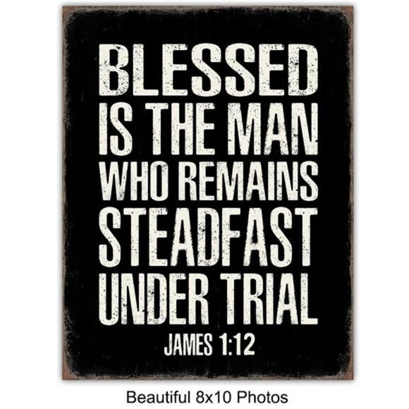 Religious Wall Art - Motivational Quotes Scripture Wall Decor - Picture 5 of 7